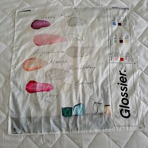 Glossier. Holiday 2019 Limited Edition Silk Like Scarf